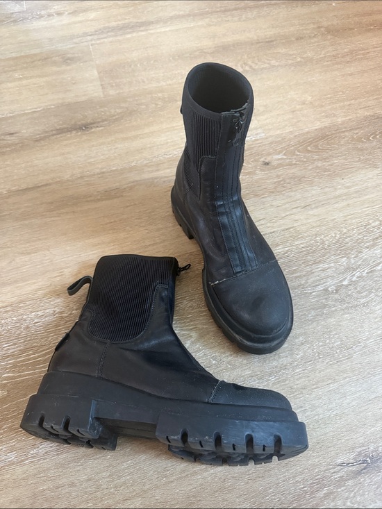Marco Moreo Shoes - Marco Moreo Black label leather moto combat boots made in Italy